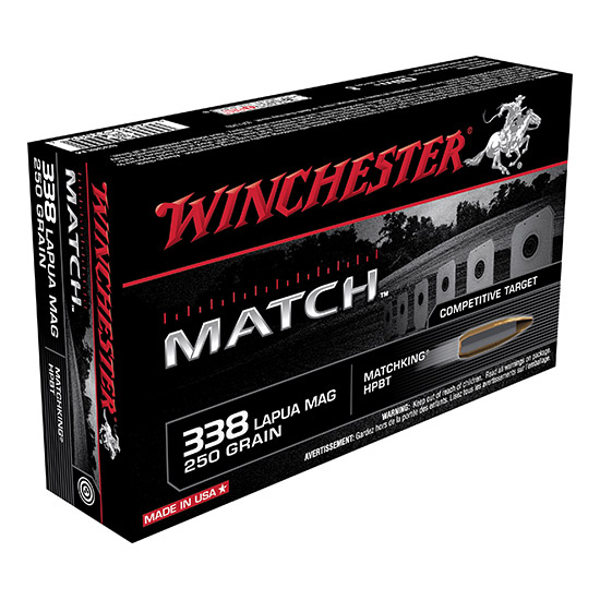 WIN 338LAP 250GR MATCH SIERRA MATCHKING BTHP 20 - Sale